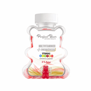 MULTIVITAMINICO + PROBIOTICO GOMITAS 60 UNIDADES (LABORATORIO PERFECT BEAR)